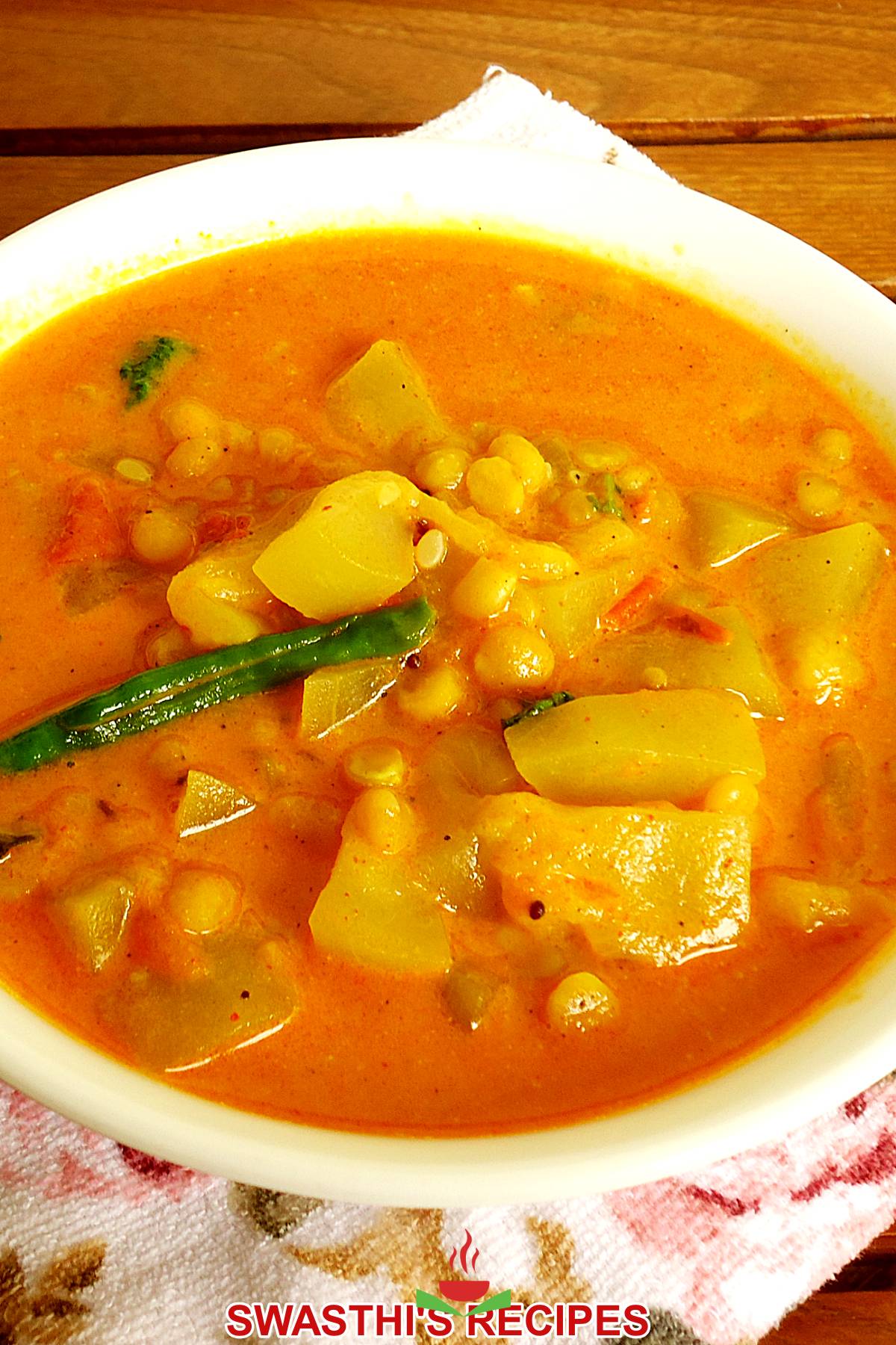 Sorakaya Curry - Anapakaya Senagapappu
