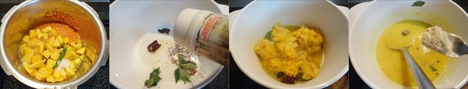 steps on how to make dal pumpkin recipe