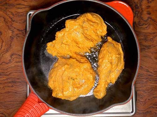 grilling or pan frying chicken
