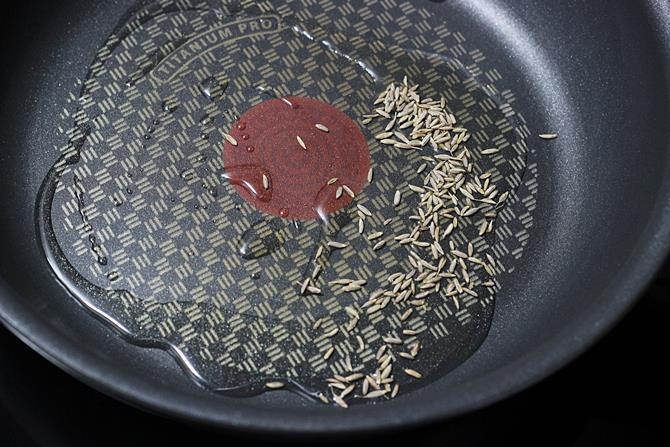 sauteing cumin