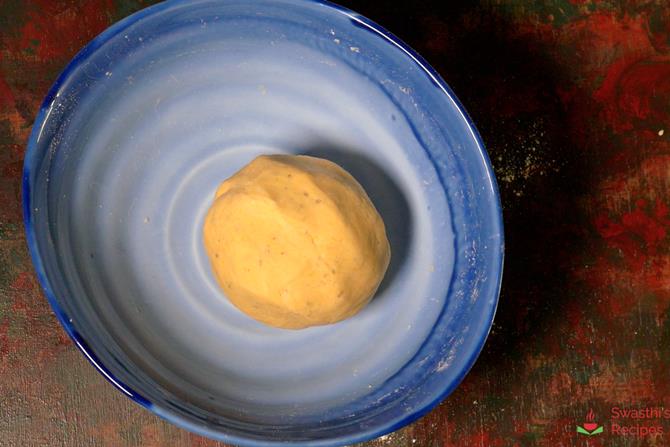 firm chakli dough ready to be prepared
