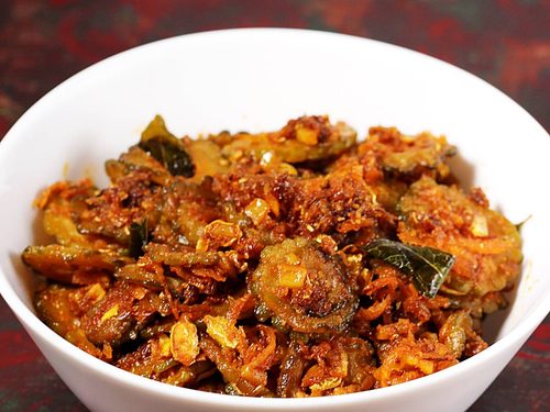 kakarakaya fry karela bitter gourd