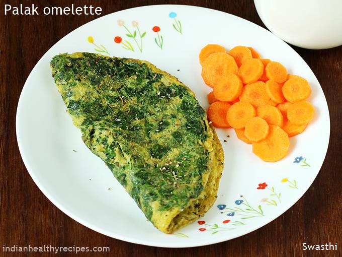 spinach omelette