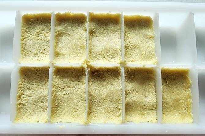 freezing ginger garlic paste