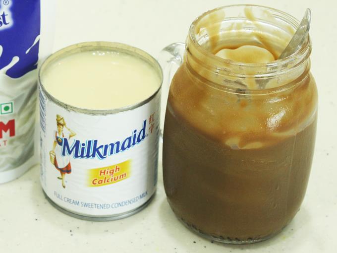 storing in a glass jar