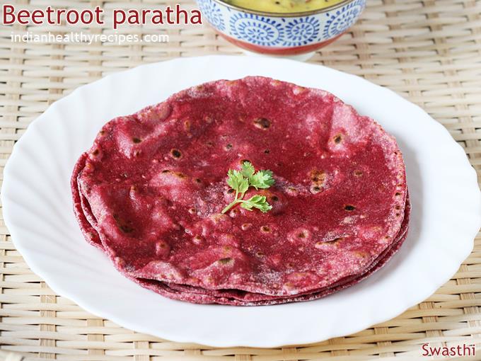 beetroot paratha