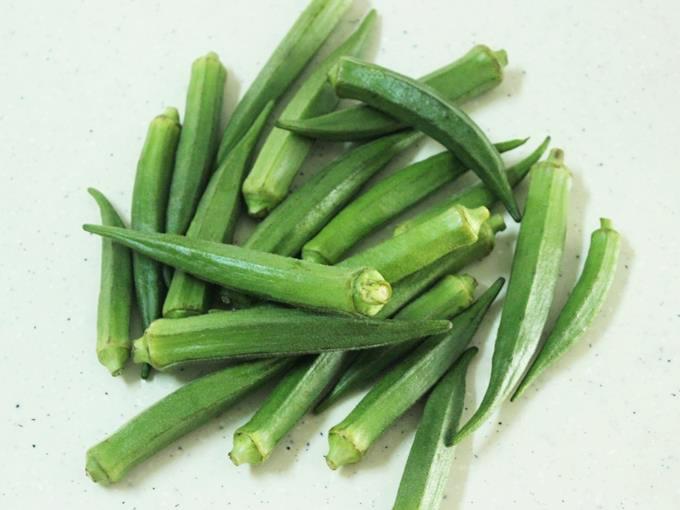bhindi or okra for bhindi fry recipe