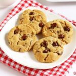 eggless chocolate chip cookies