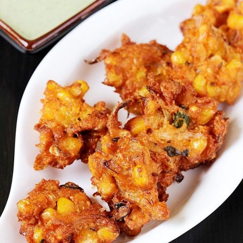 Corn pakoda recipe
