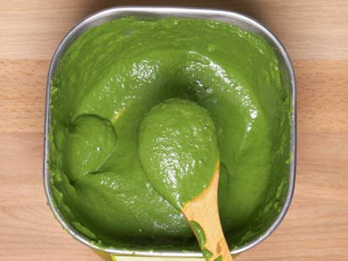 smooth green chutney