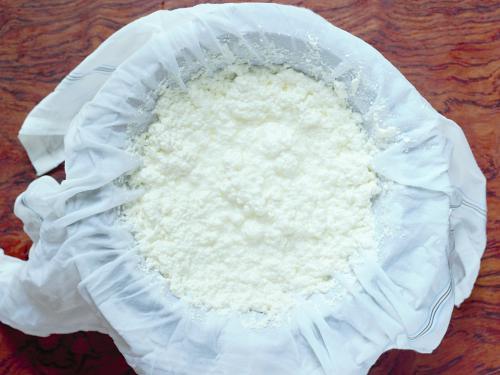 settling curdled whey