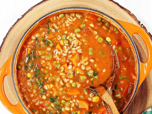 vegetable barley soup