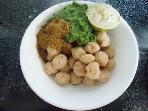 marinade for soya chunks