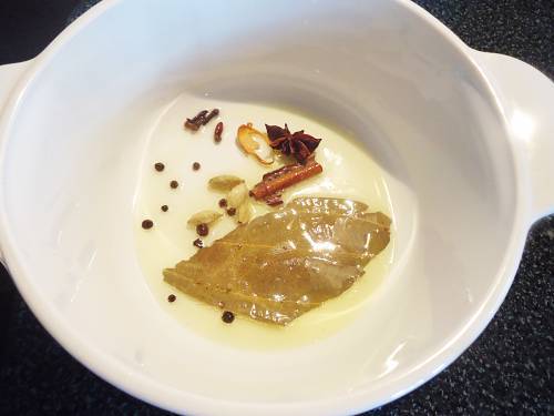 tempering spices for soya biryani