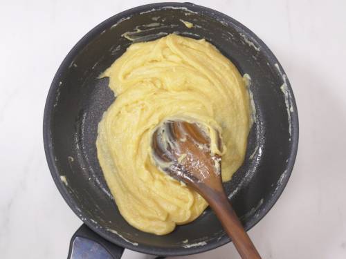 cooking milk powder with milk and ghee