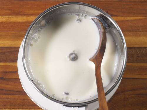 mix with milk