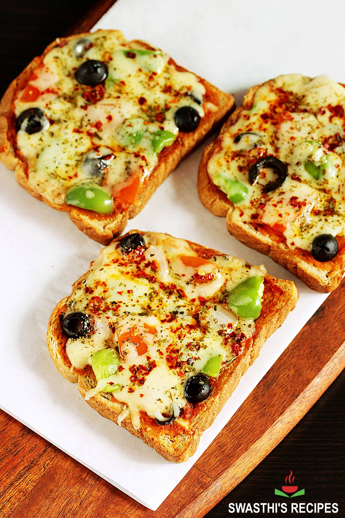 Bread pizza recipe