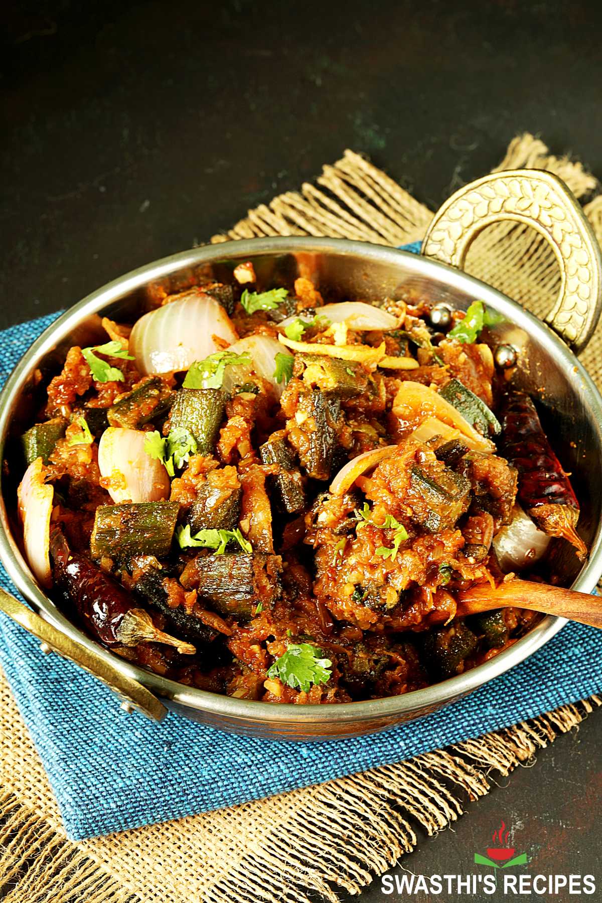 Bhindi do pyaza