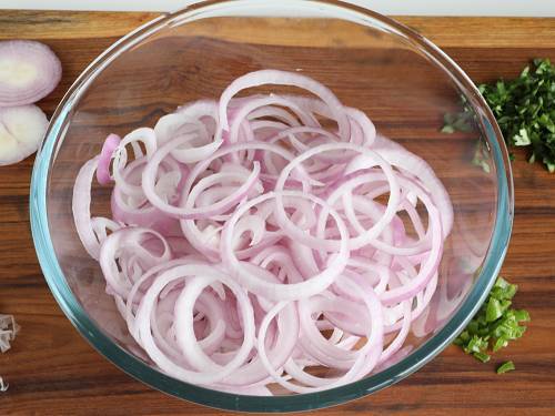 onion rings in a bowl