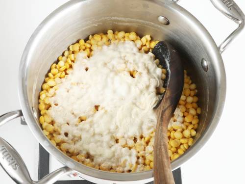 scum over the split chickpeas