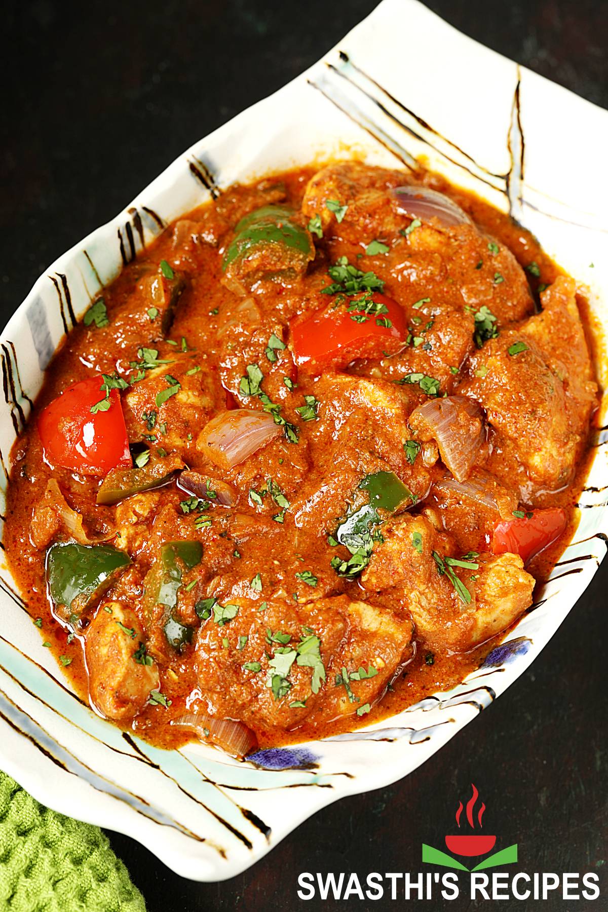 kadai chicken also known as karahi chicken
