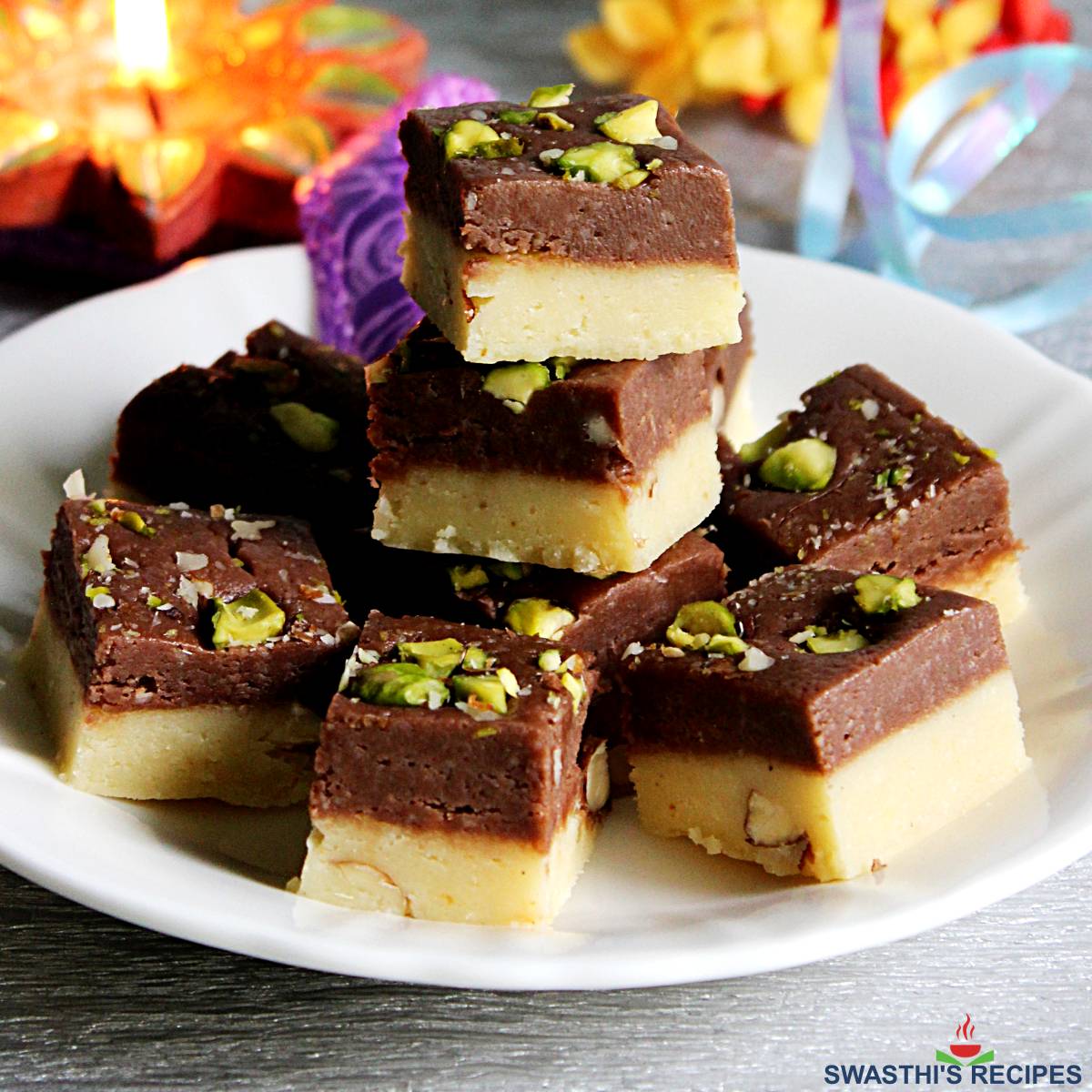 Chocolate Burfi Recipe