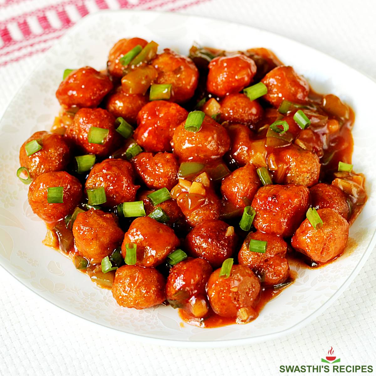 Soya Chunks Manchurian Recipe