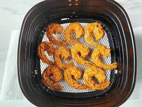 shrimp in a air fryer