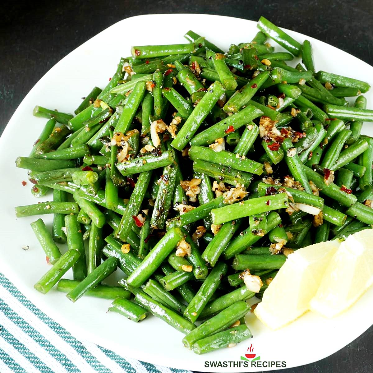 Buttery Garlic Green Beans Recipe