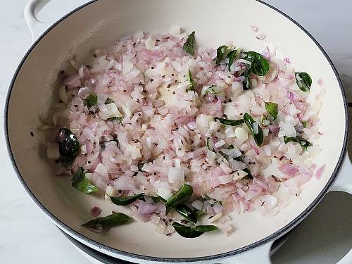 saute onions