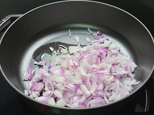 sauteing onions