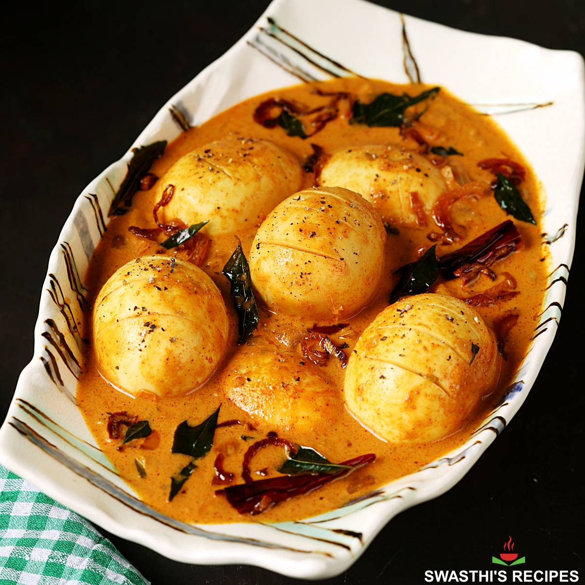 Kerala Egg Curry with coconut milk