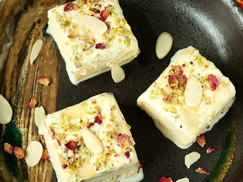 Malai Kulfi Indian Dessert